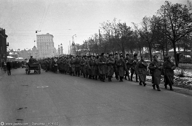 Москва военная 1941