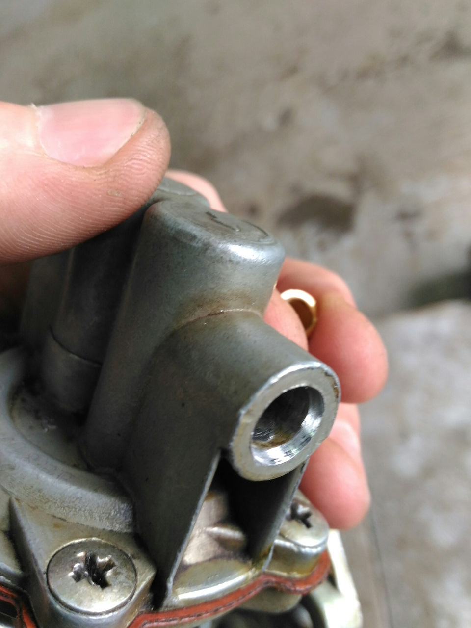 Течь штуцера бензонасоса — Lada 2109, 1,5 л, 1996 года | своими руками ...