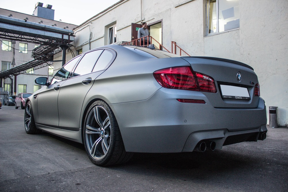 BMW m5 Grey Matte