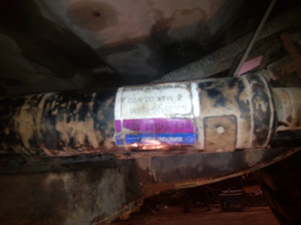 До свиданья шлицы кардана — ТагАЗ Tager 3D, 2,3 л, 2008 года | поломка ...