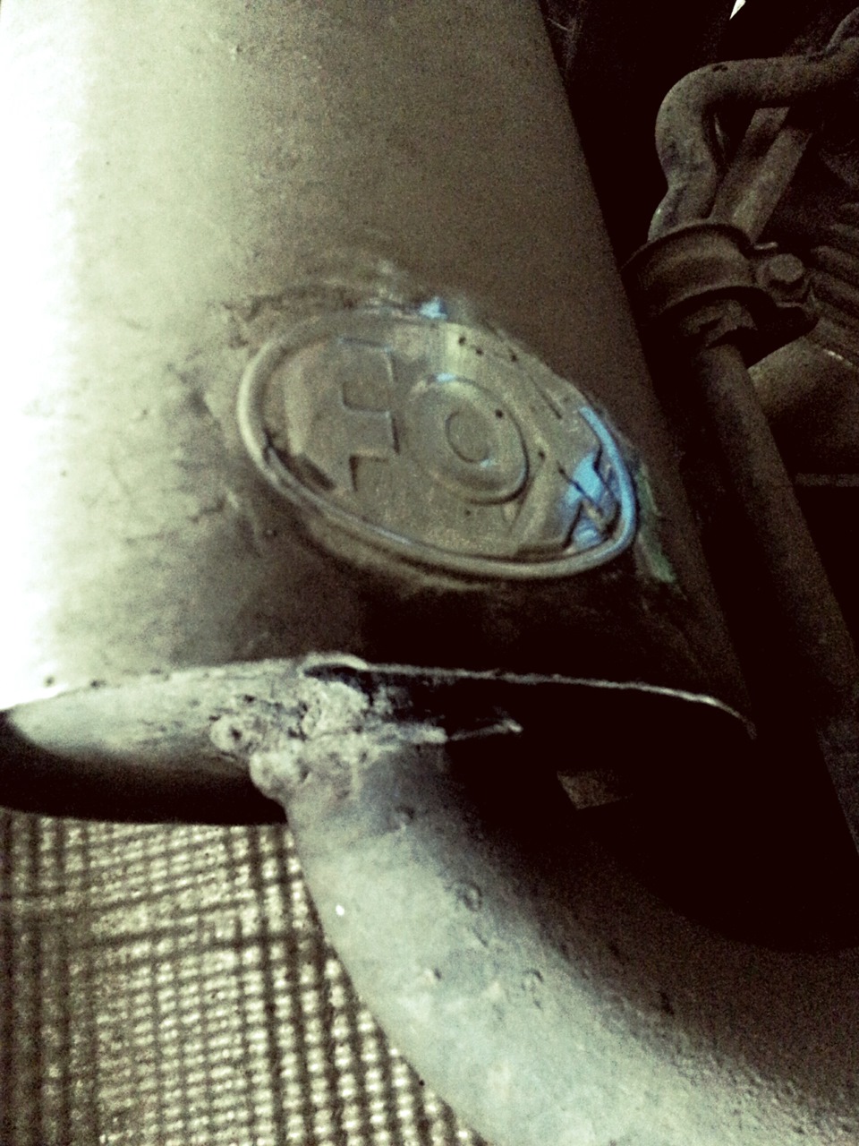 Выхлоп который тут стоял или качество глушителя Fox — Porsche Cayenne ...