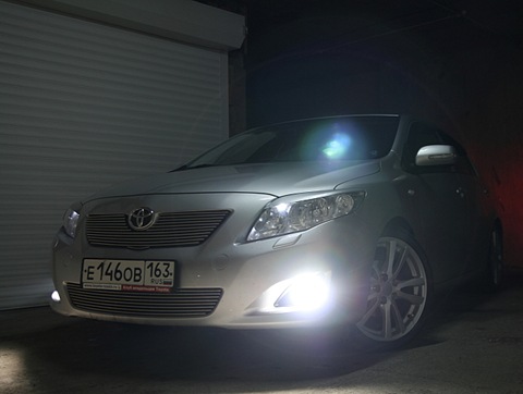 LED lights - Toyota Corolla 16L 2007