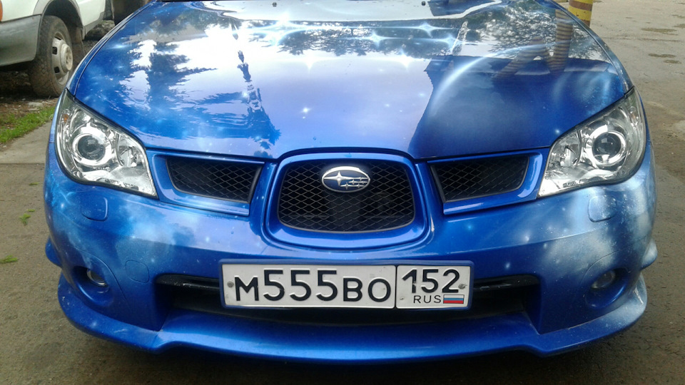Полировка фар — Subaru Impreza (GD/GG), 2 л, 2007 года | своими руками ...