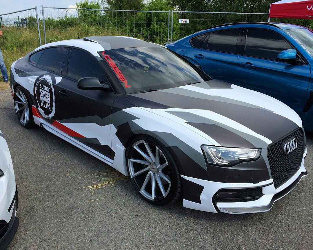 audi a5 камуфляж