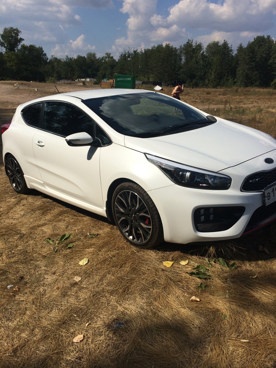 Kia Pro Ceed gt 2015 черная