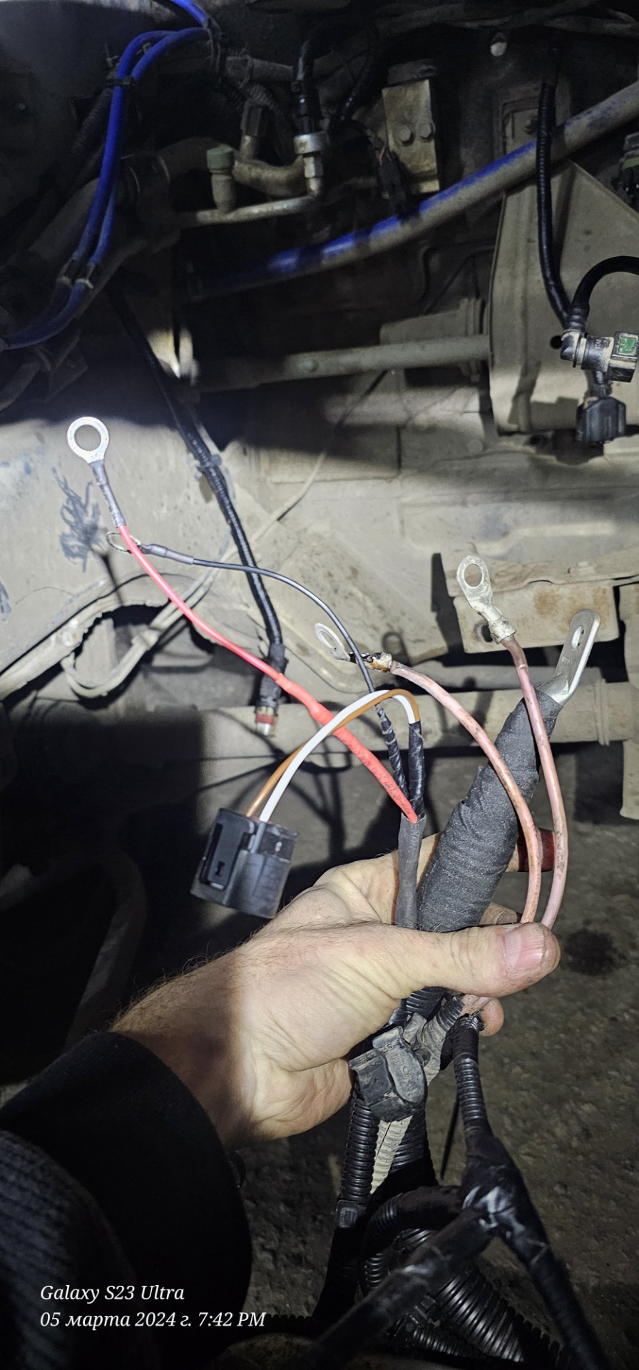 Капиталка и установка мощного генератора — Lada Гранта Лифтбек (1G), 1 ...