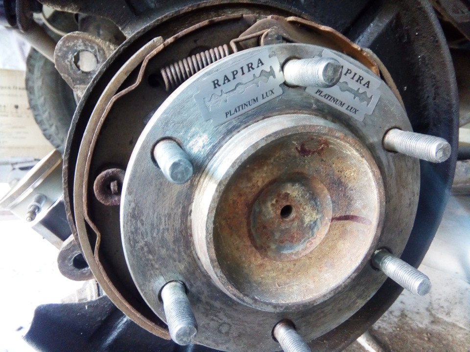 Биение тормозного диска — временное решение. — Great Wall Safe, 2,2 л ...