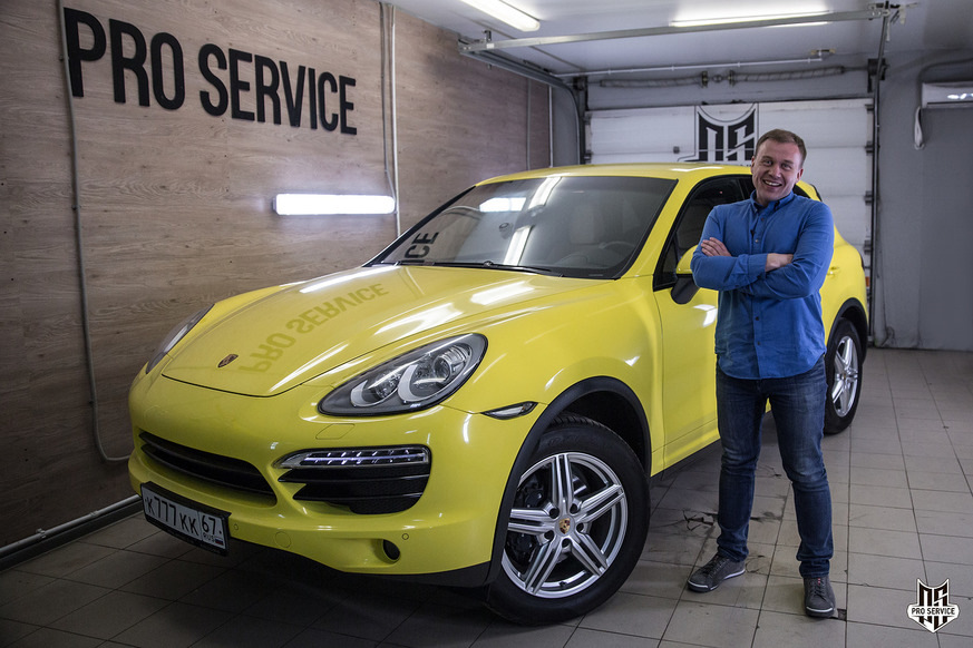 Зачем мы делаем ЭТО! Оклеивание Порше Кайен. — DRIVE2