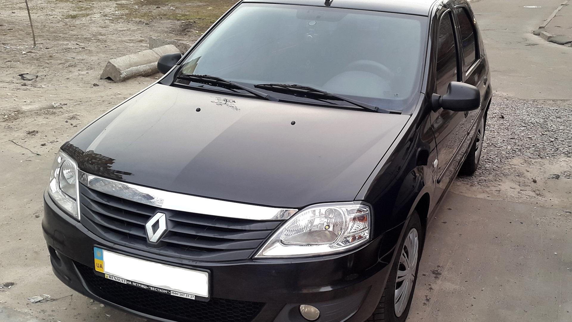 Renault Logan (1G) 1.6 бензиновый 2012 | ☸Black Pearl☸ на DRIVE2