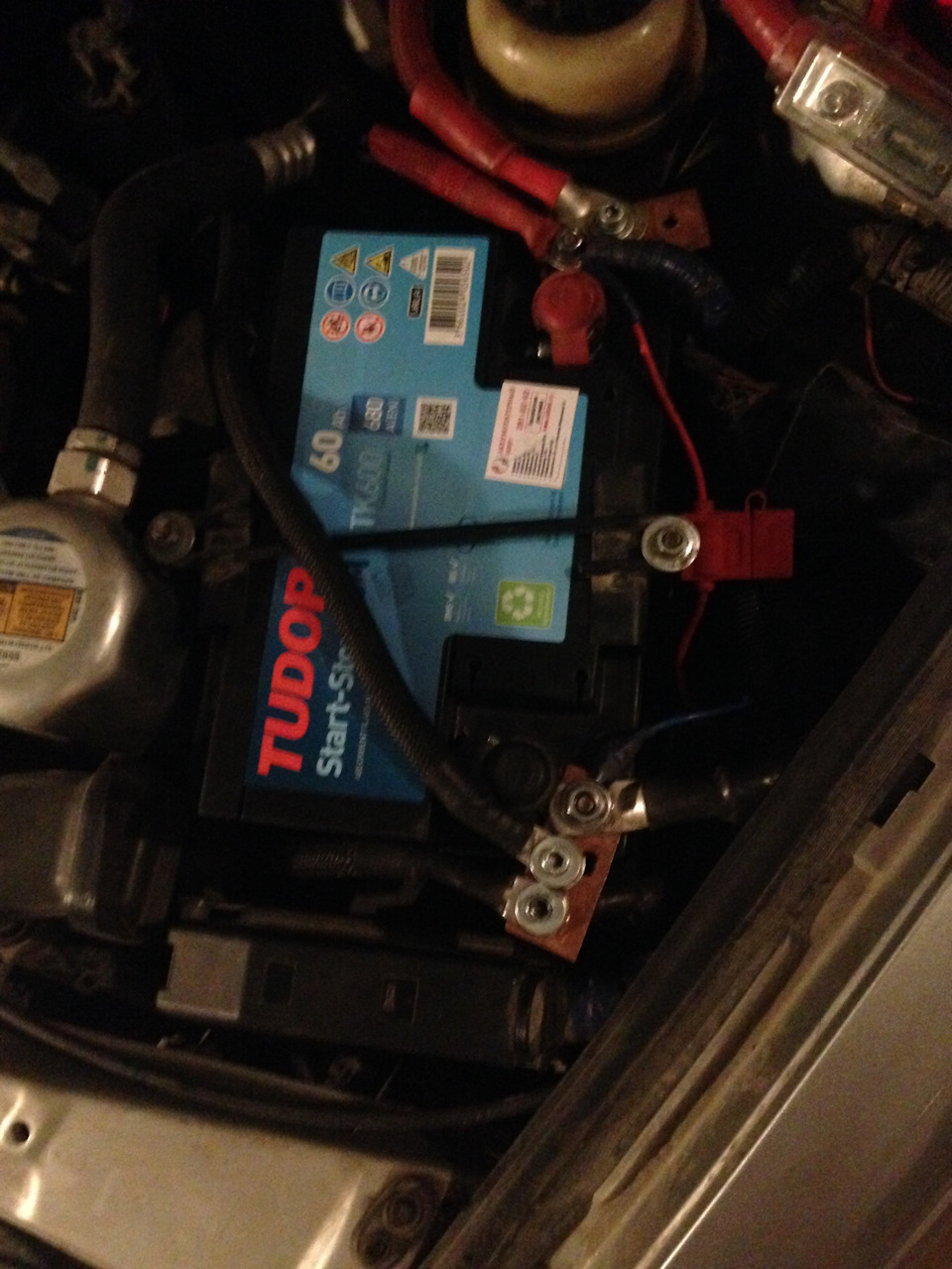 3.0 АКБ: Установка AGM start-stop Tudor TK600 60Ач 680А — Daewoo Nexia ...