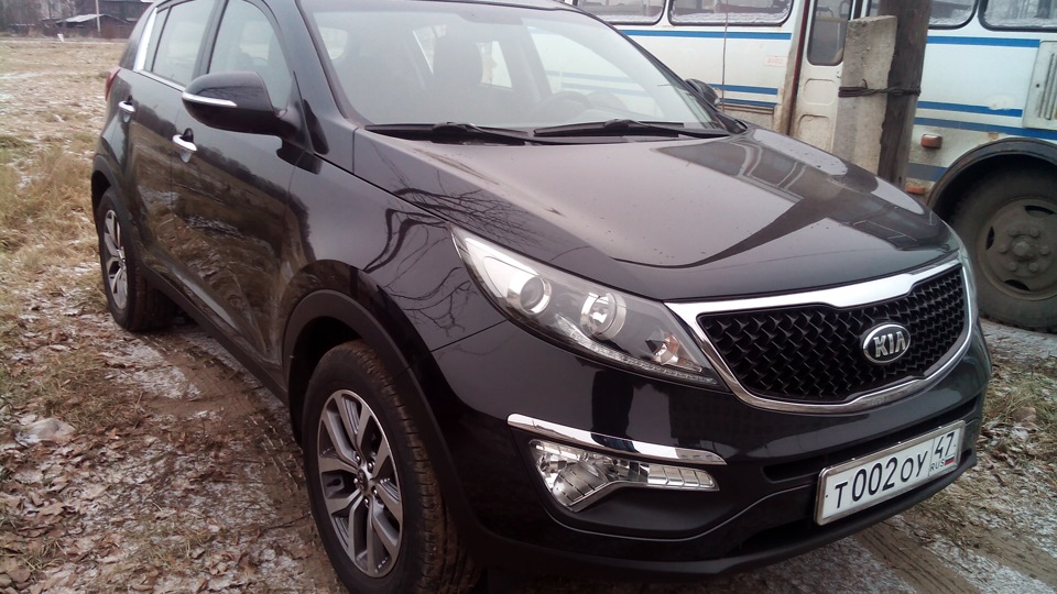 Kia Sportage 2015 черный