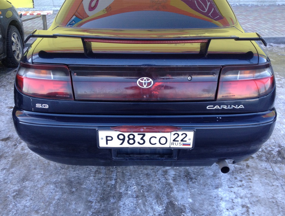 toyota carina 1993 сзади