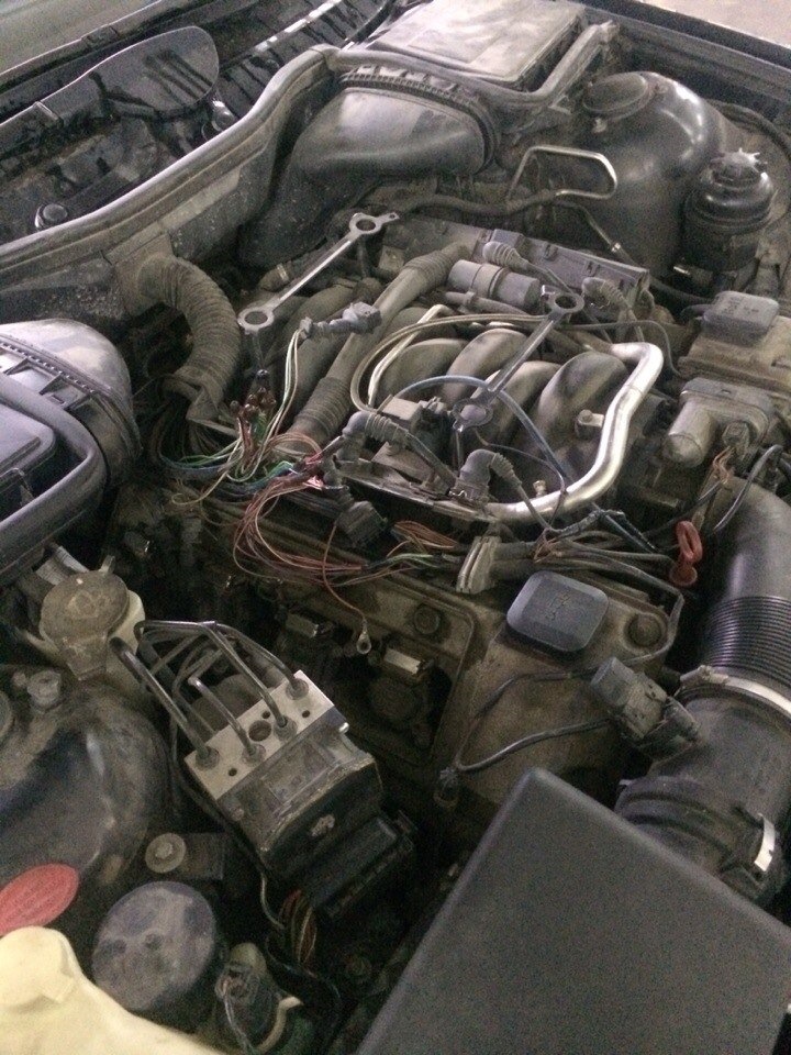 Термостат часть 1 — BMW 5 series Touring (E39), 4,4 л, 1998 года ...