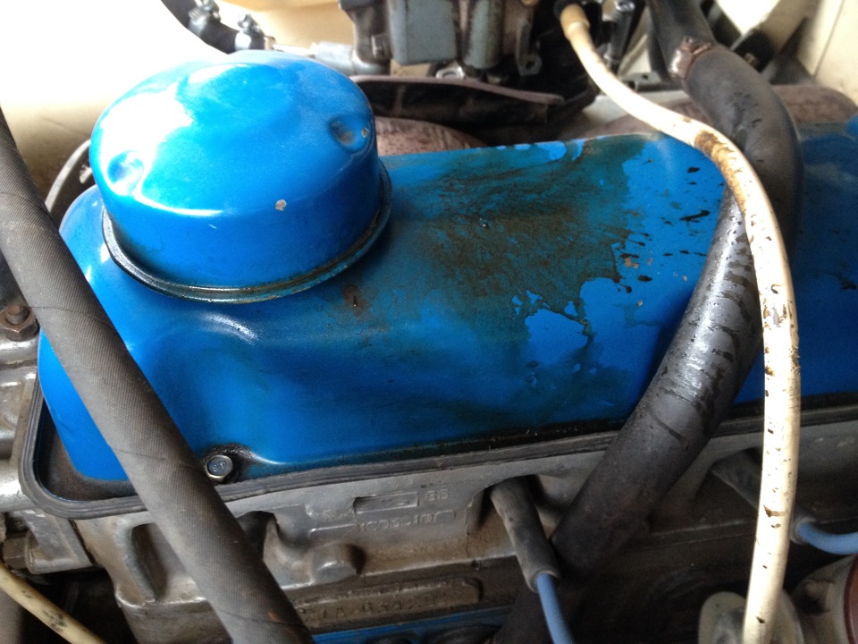 масло под капотом — ГАЗ 21, 2,4 л., 1966 года | своими руками | DRIVE2