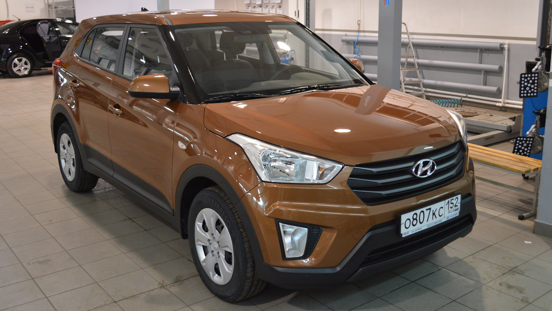 Hyundai Creta 2021 коричневый