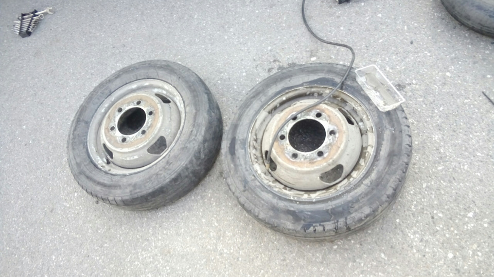 Шиномонтаж на ходу… — ГАЗ Газель, 2,9 л, 2014 года | шины | DRIVE2