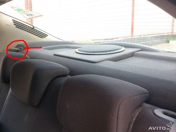 декоративная крышка ремня безопасности рено меган 2 — Renault Megane II ...