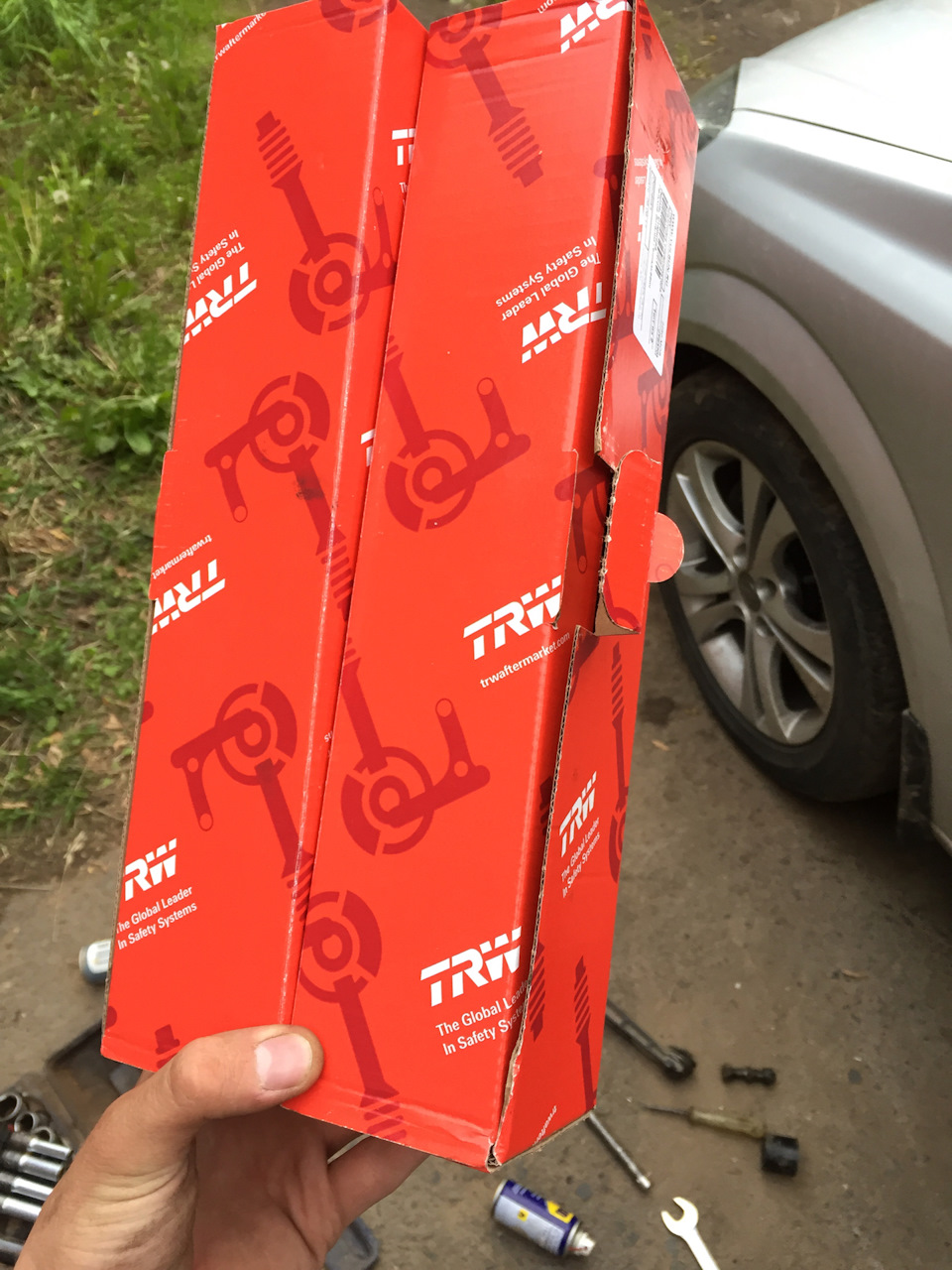 Замена стоек стабилизатора — Opel Astra H GTC, 1,6 л, 2008 года ...