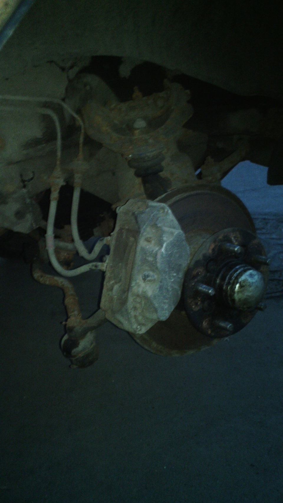 Поставил красные карты наконец то все)+ прокачка тормозов — Москвич ...