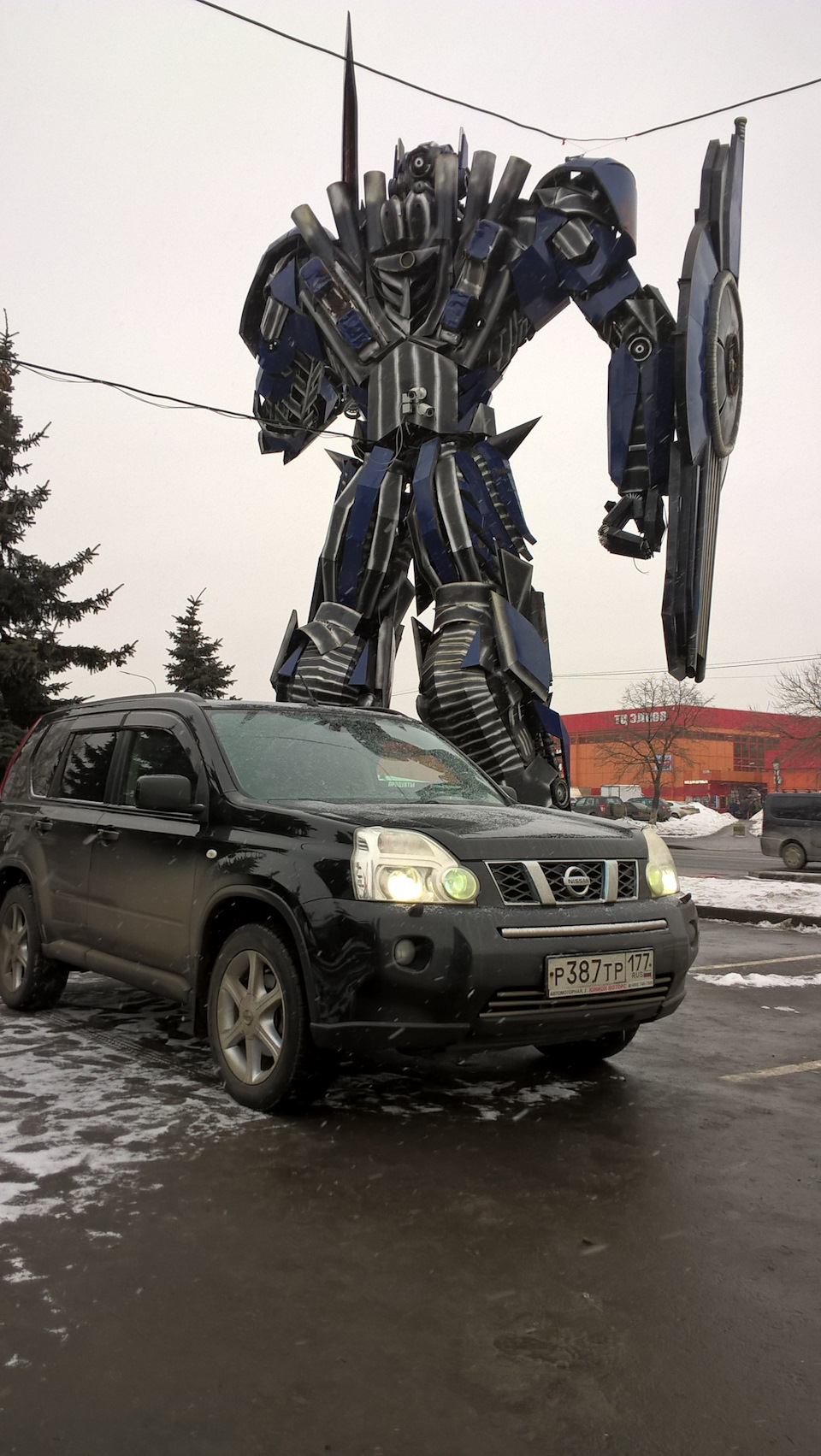 Роботы — Nissan X-Trail II (t31), 2,5 л, 2007 года | фотография | DRIVE2