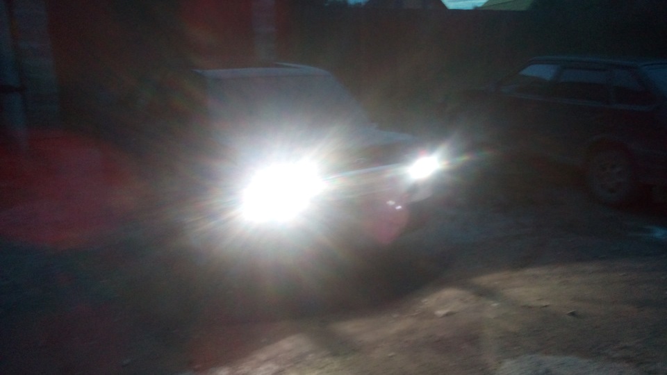 установка ксенона в задний ход! — Lada Приора седан, 1,6 л, 2012 года ...
