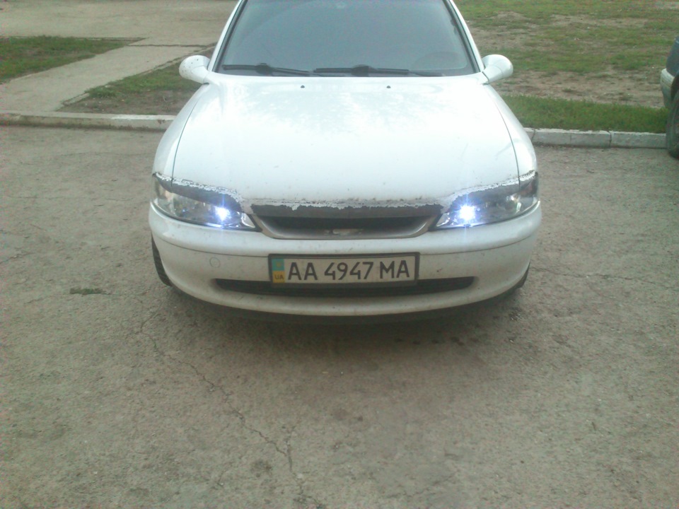 Ну вот появилось время, и я решился переделать капот) — Opel Vectra B ...