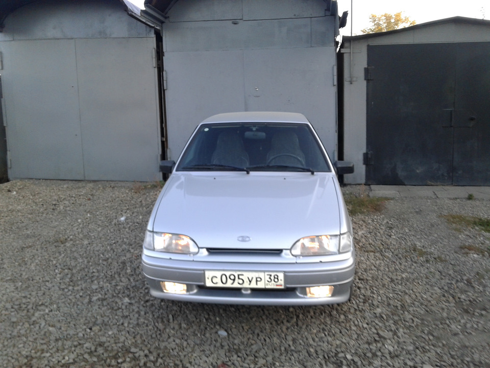 Повторители от приоры и синие лампочки в туманки. — Lada 2114, 1,6 л ...