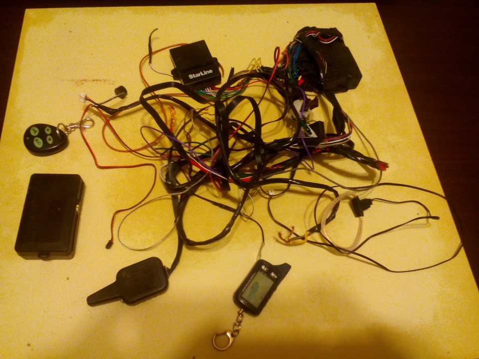 Сигнализация Tomahawk TZ-9030 — Lada Largus Фургон, 1,6 л, 2014 года ...