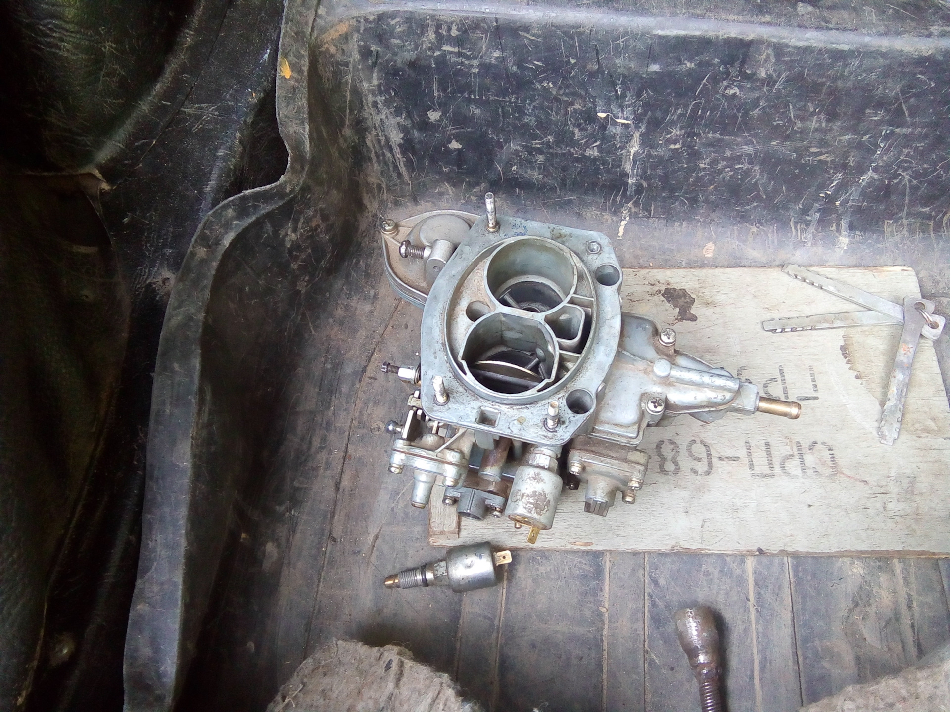 Карбюратор. — Lada 21074, 1,7 л, 2006 года | визит на сервис | DRIVE2