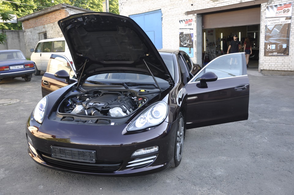 Повний детейлінг Porsche Panamera 4s — АВТОБАНЯ ЛЬВІВ — DRIVE2
