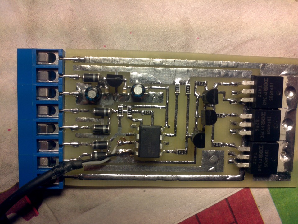 дальний свет в режиме дхо — Lada Калина седан, 1,6 л, 2007 года ...