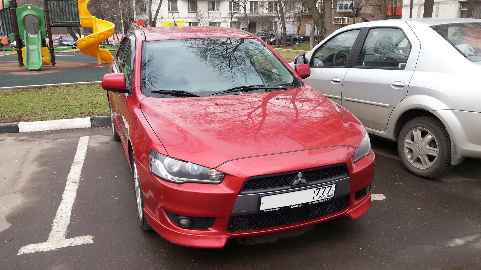 Mitsubishi Lancer Sportback 1.8 бензиновый 2008 Red на DRIVE2