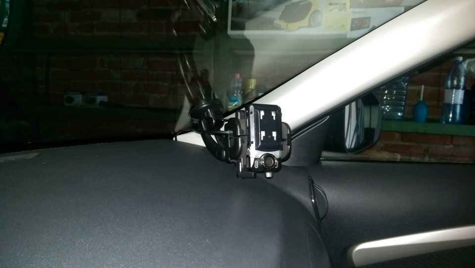 второй видеорегистратор — Nissan Almera V (G11/15), 1,6 л, 2014 года ...