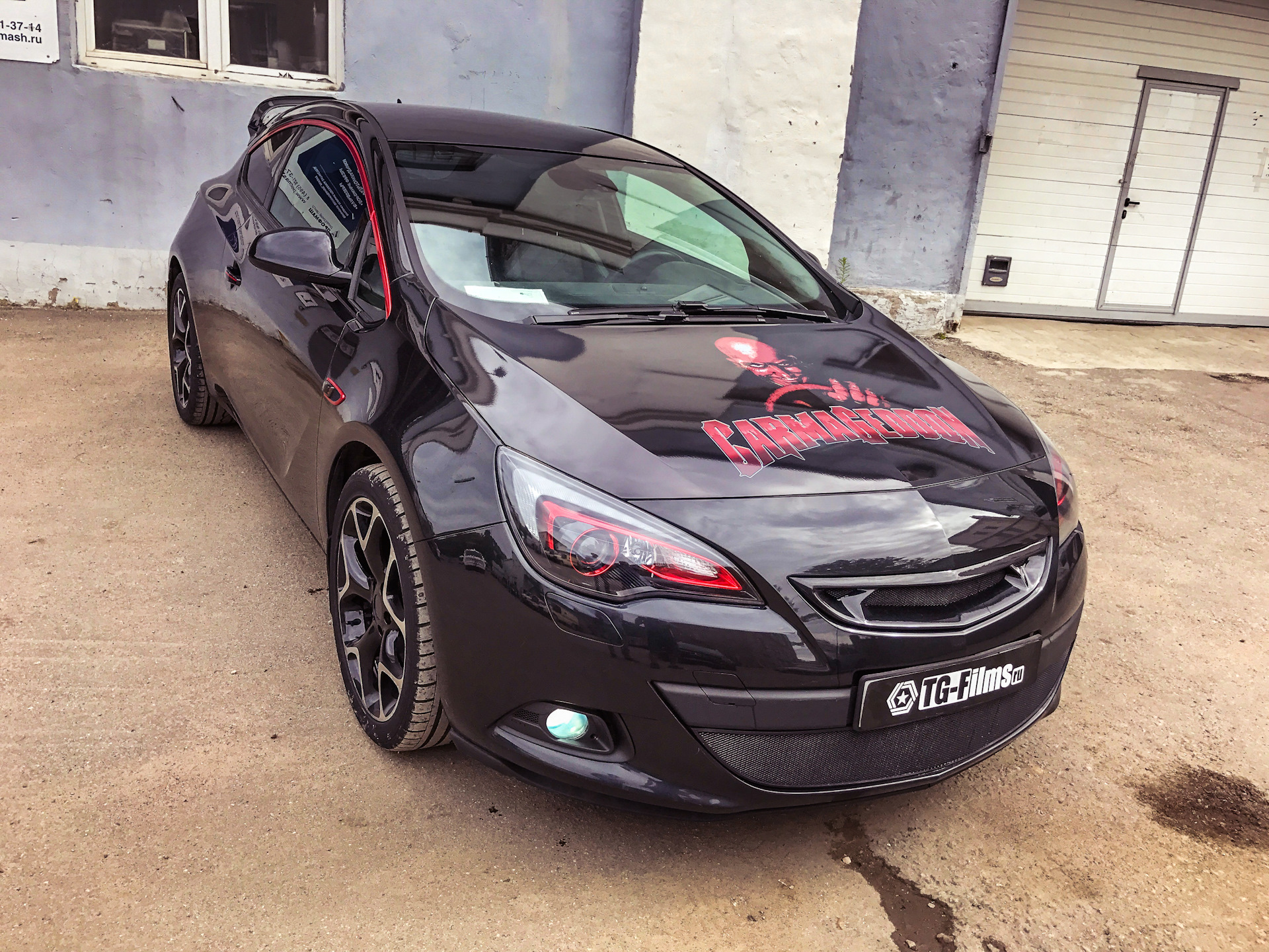 Винилография Opel Astra GTC