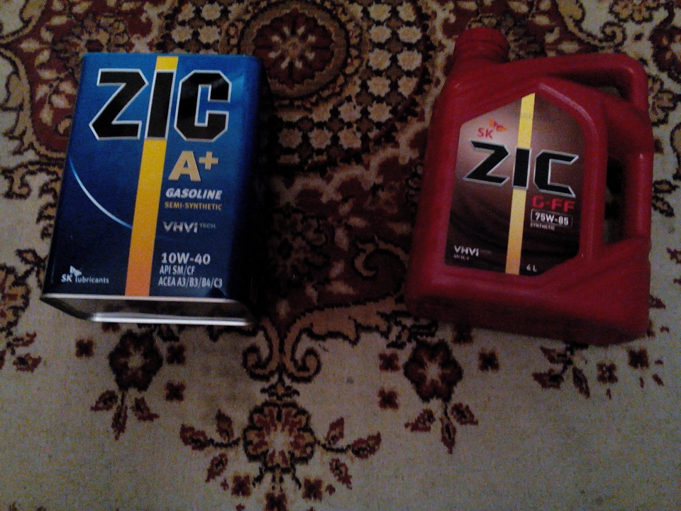 Замена масла в коробке и двигателе — Lada Калина Спорт, 1,6 л, 2012 ...