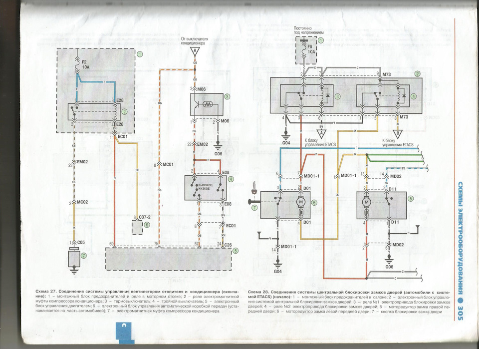 Проводка акцент тагаз схема