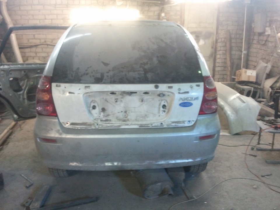 Сдвиг произошел)) — Toyota Nadia, 2 л, 2000 года | кузовной ремонт | DRIVE2