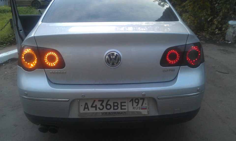Дорабатываем задние фонари — Volkswagen Passat B6, 2 л, 2006 года ...