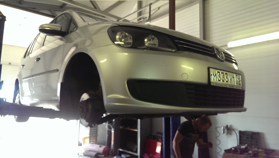 чтобы не стучал — Volkswagen Touran (1G), 1,2 л, 2012 года | расходники ...