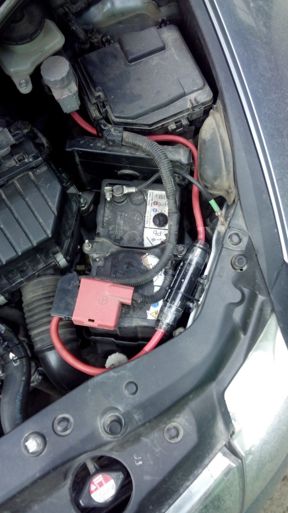 Силовой провод 4GA — Honda Civic Hatchback (8G), 1,8 л, 2008 года ...