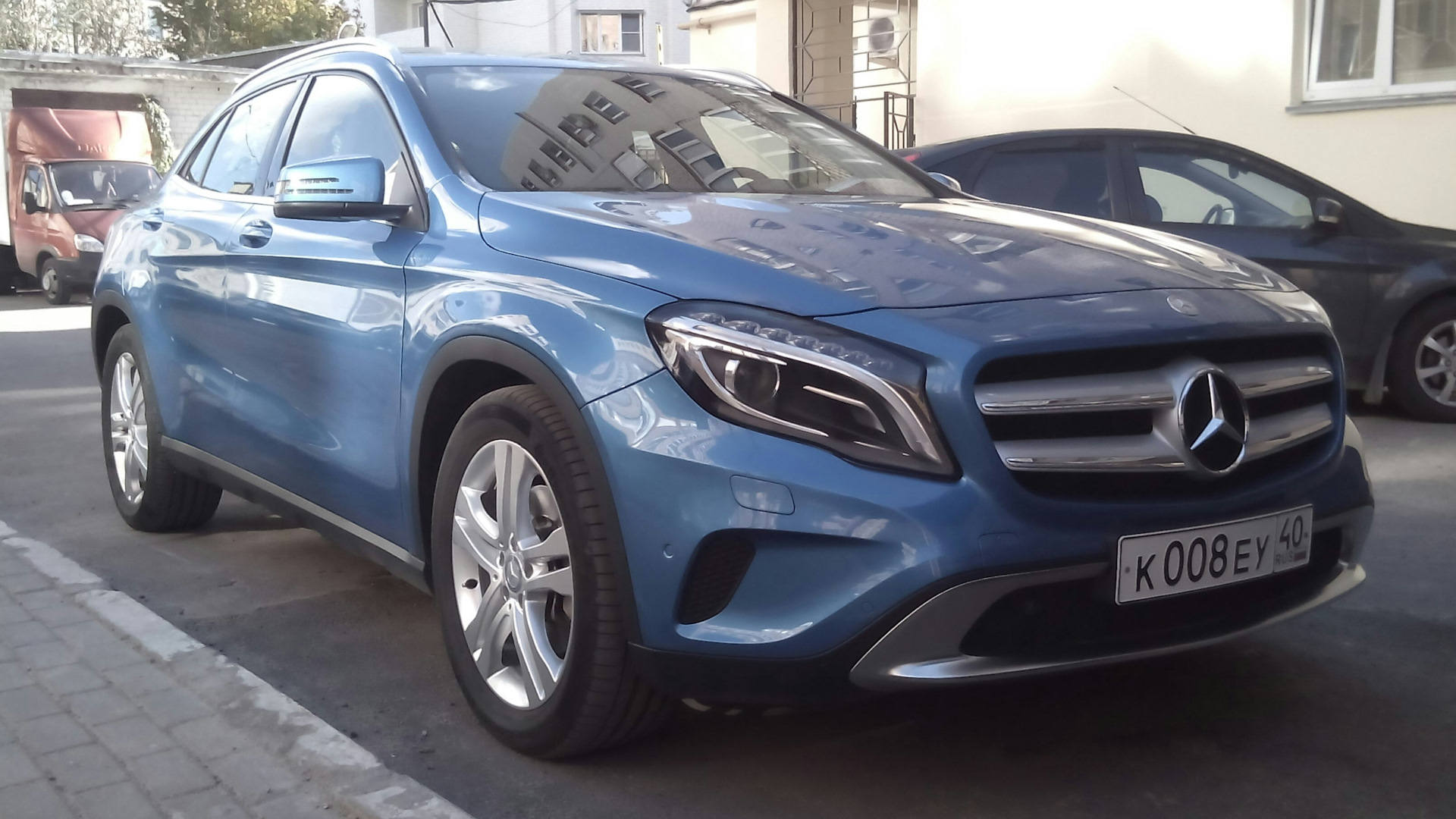 Mercedes-Benz GLA-Class (X156) 2.0 бензиновый 2014 | Самый первый в Калуге.  на DRIVE2