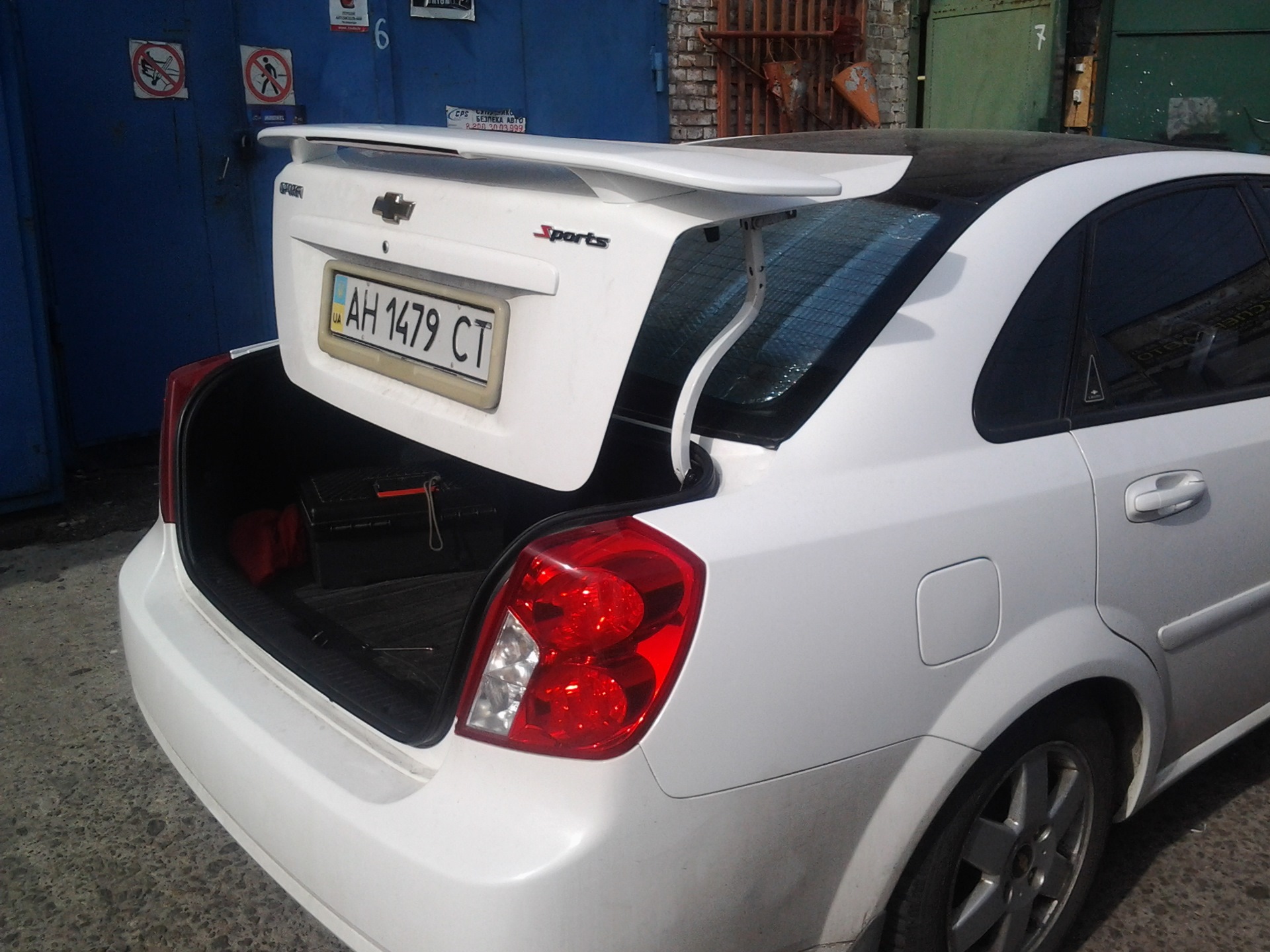 Lacetti 2013 1 8 Spoiler