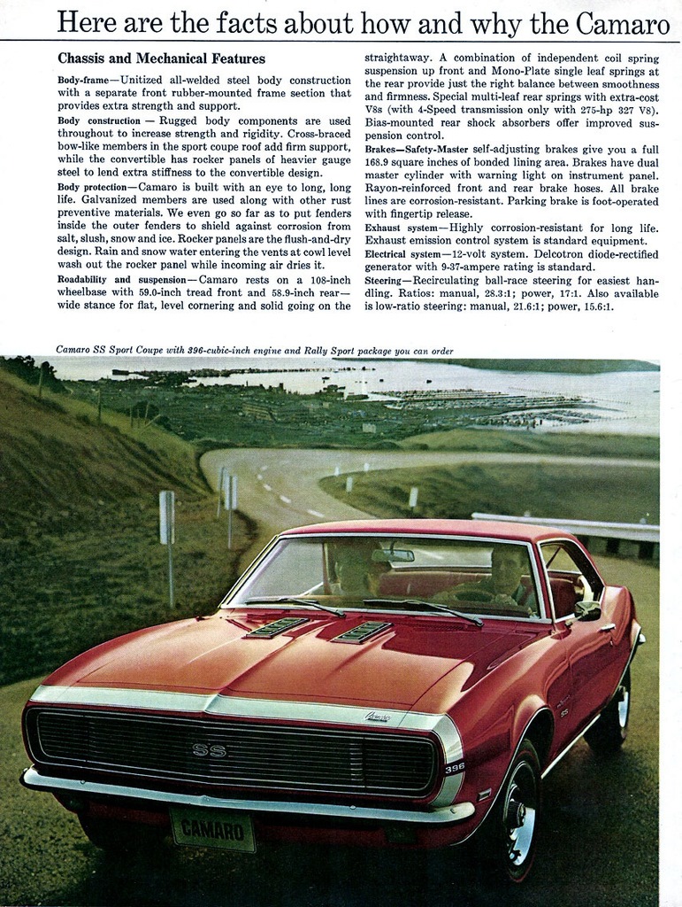 Chevrolet Camaro 1968 — DRIVE2