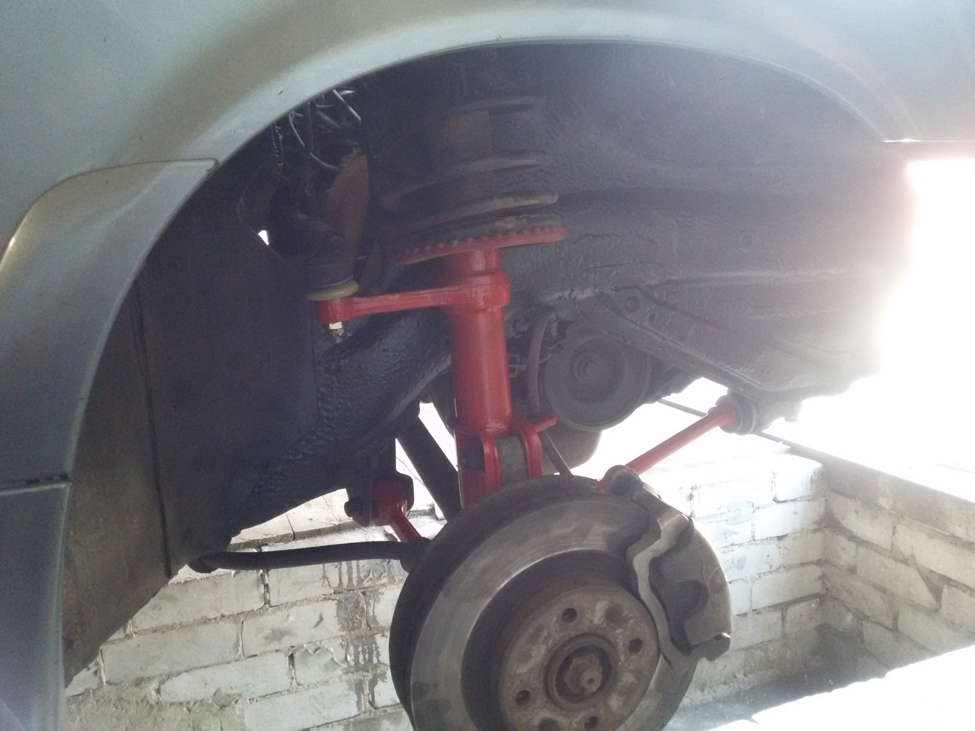 Замена площадки краба и обработка антикором — Lada 2114, 1,6 л, 2007 ...