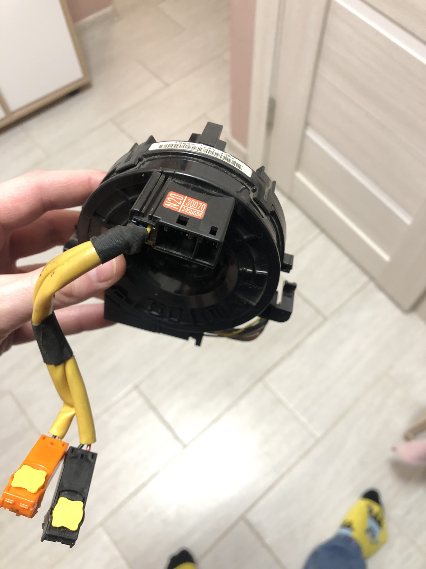 Подрулевой шлейф приус 20 — Toyota Prius (20), 1,5 л, 2008 года ...