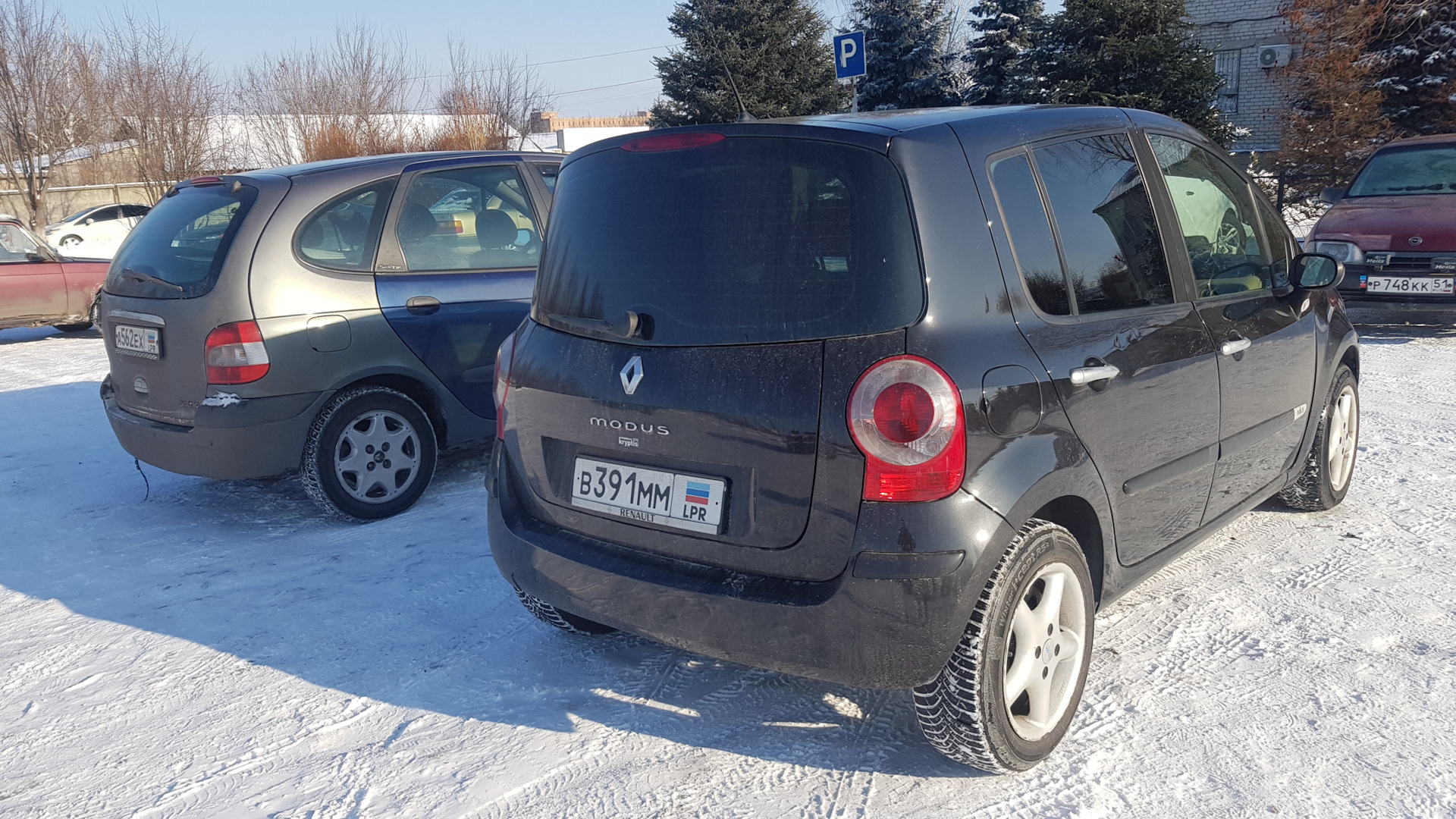 Renault Modus 1.6 бензиновый 2005 | на DRIVE2