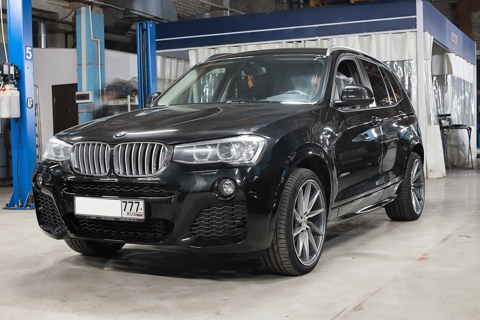 Установка М обвеса на BMW X3 F25 — BMW Запад на DRIVE2