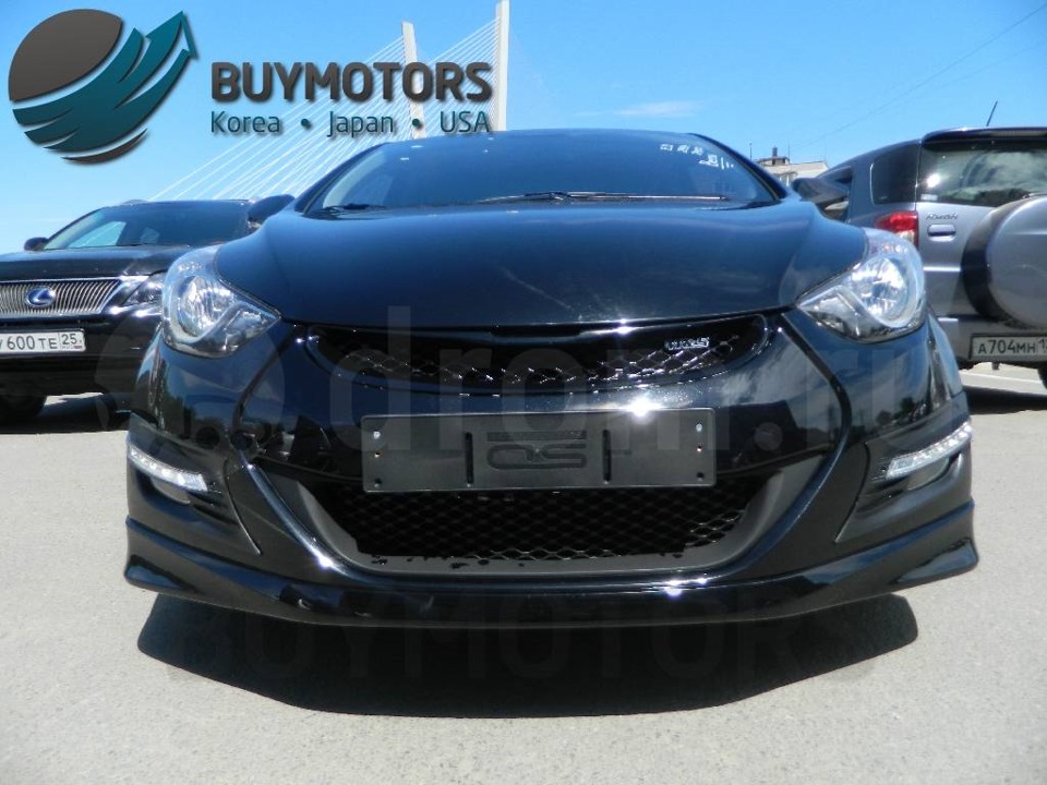 Новые решетки радиатора. — Hyundai Elantra (5G), 1,6 л, 2013 года ...