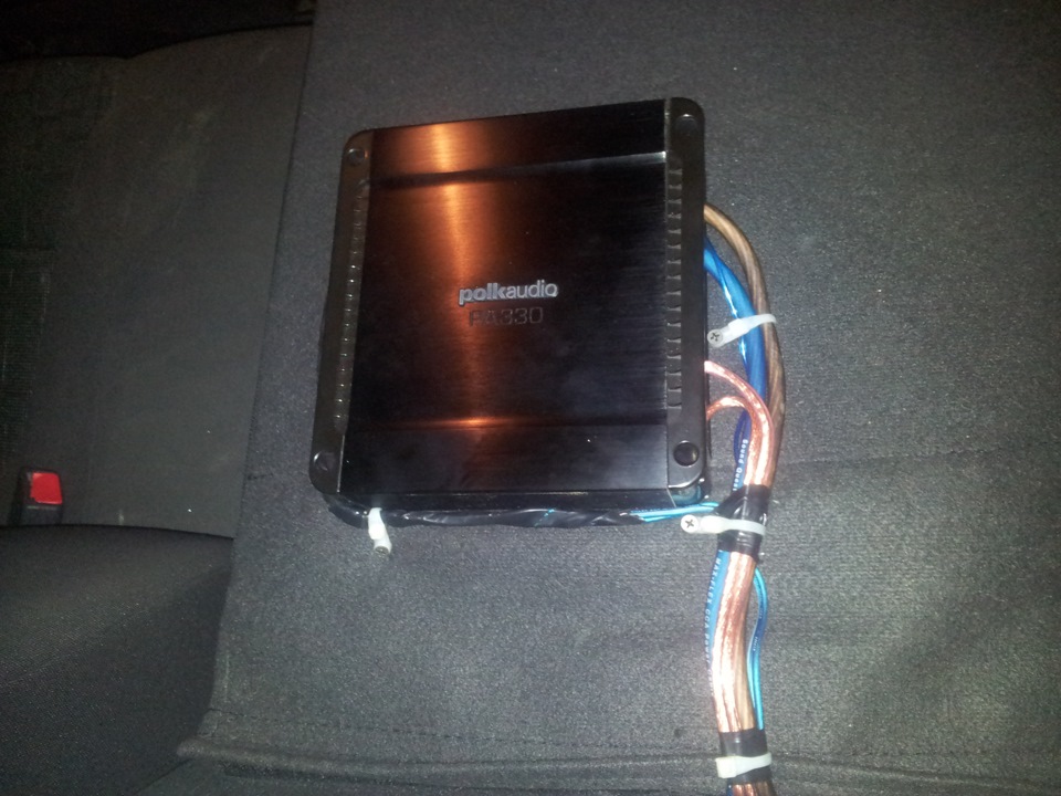 усилитель Polk Audio PA330 — KIA Rio (3G), 1,6 л, 2012 года | автозвук ...