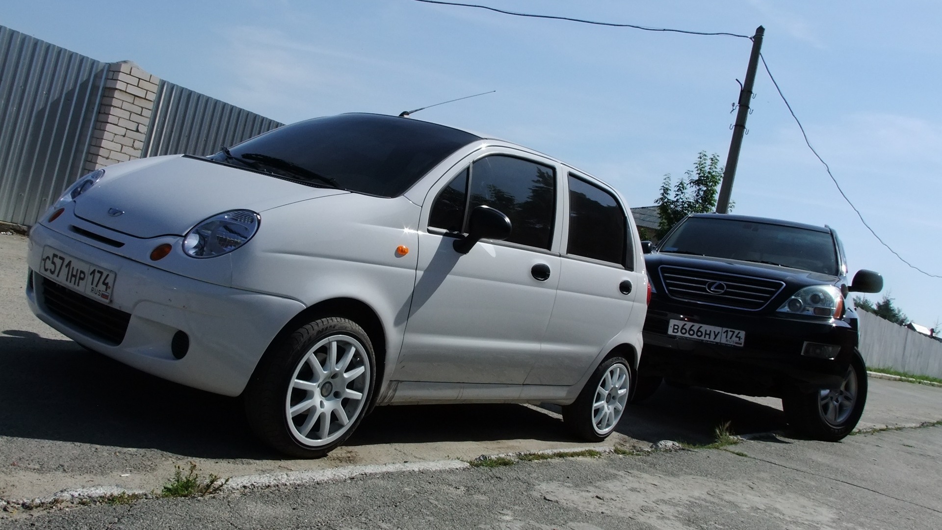 Daewoo Matiz (M100, M150) 0.8 бензиновый 2011 | Вуаще чОткий R15 на DRIVE2